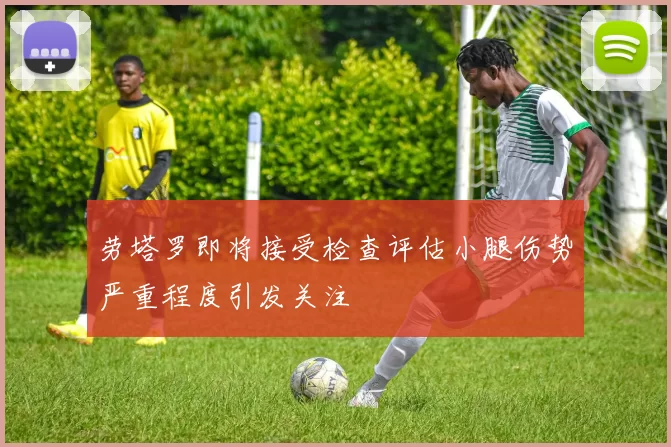 劳塔罗即将接受检查评估小腿伤势严重程度引发关注